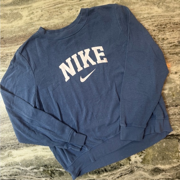 Nike Tops - Nike Women's Classic Blue Crewneck Sweatshirt
Size Large